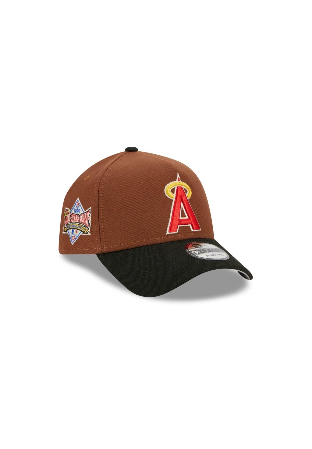 

Бейсболка CALIFORNIA ANGELS MLB HARVEST ALL STAR GAME 1989 BROWN BLACK 9FORTY A-FRAME SNAPBACK CAP NEW ERA, цвет schwarz