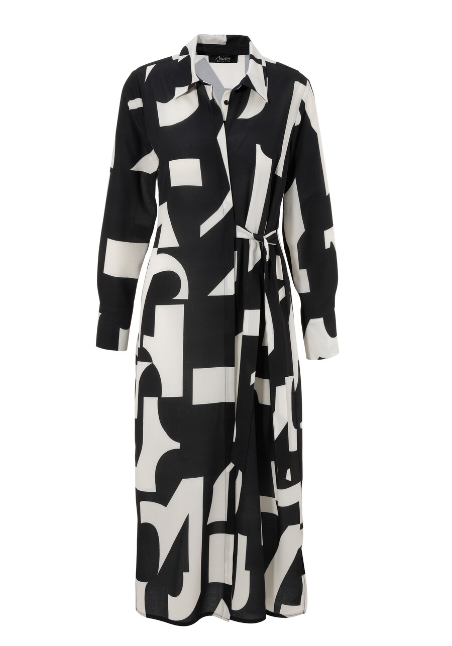 

Платье-рубашка Aniston SELECTED, Black