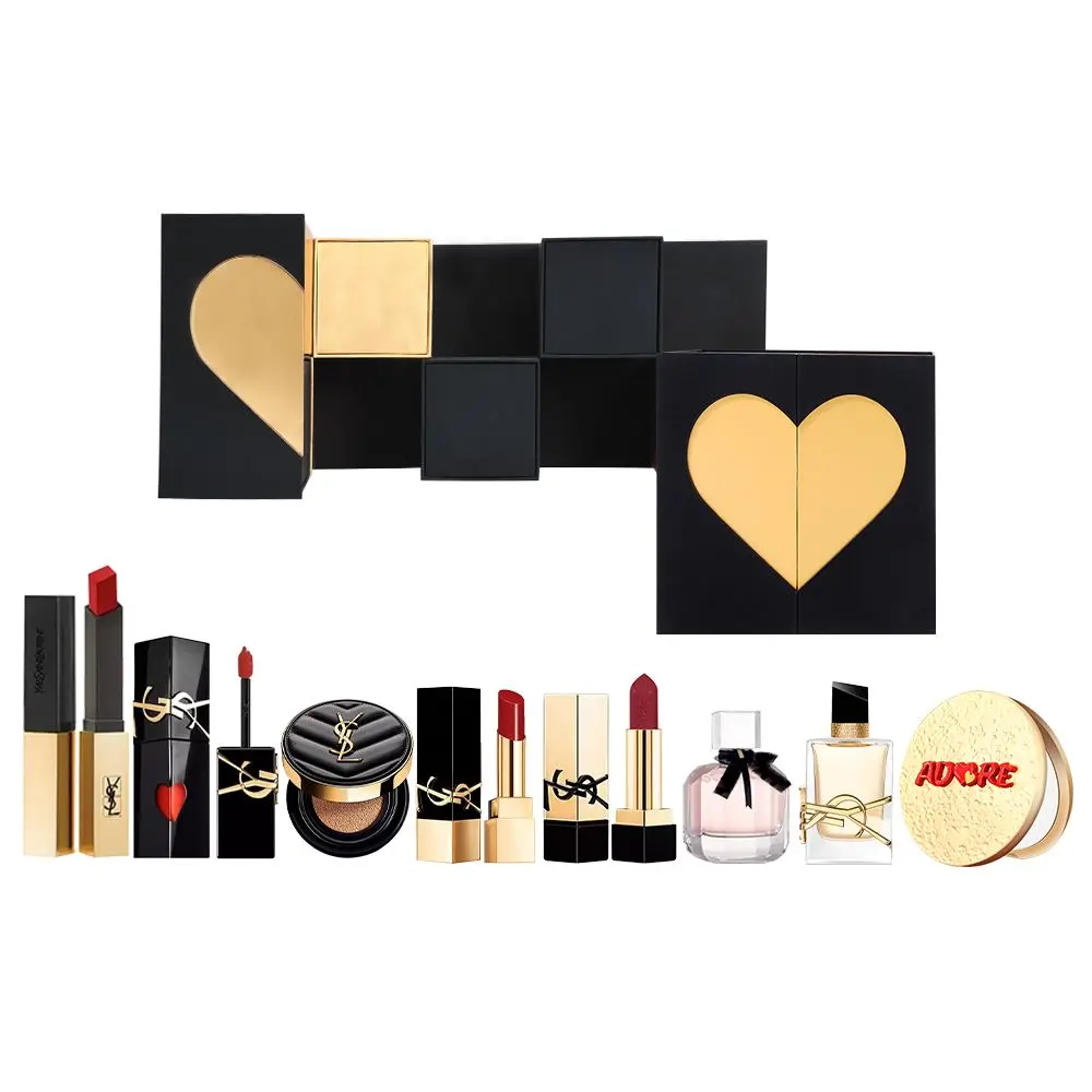 

Набор помад для макияжа легко растушевывается натуральный матовый выравнивает тон кожи комплект из восьми штук SAINT LAURENT