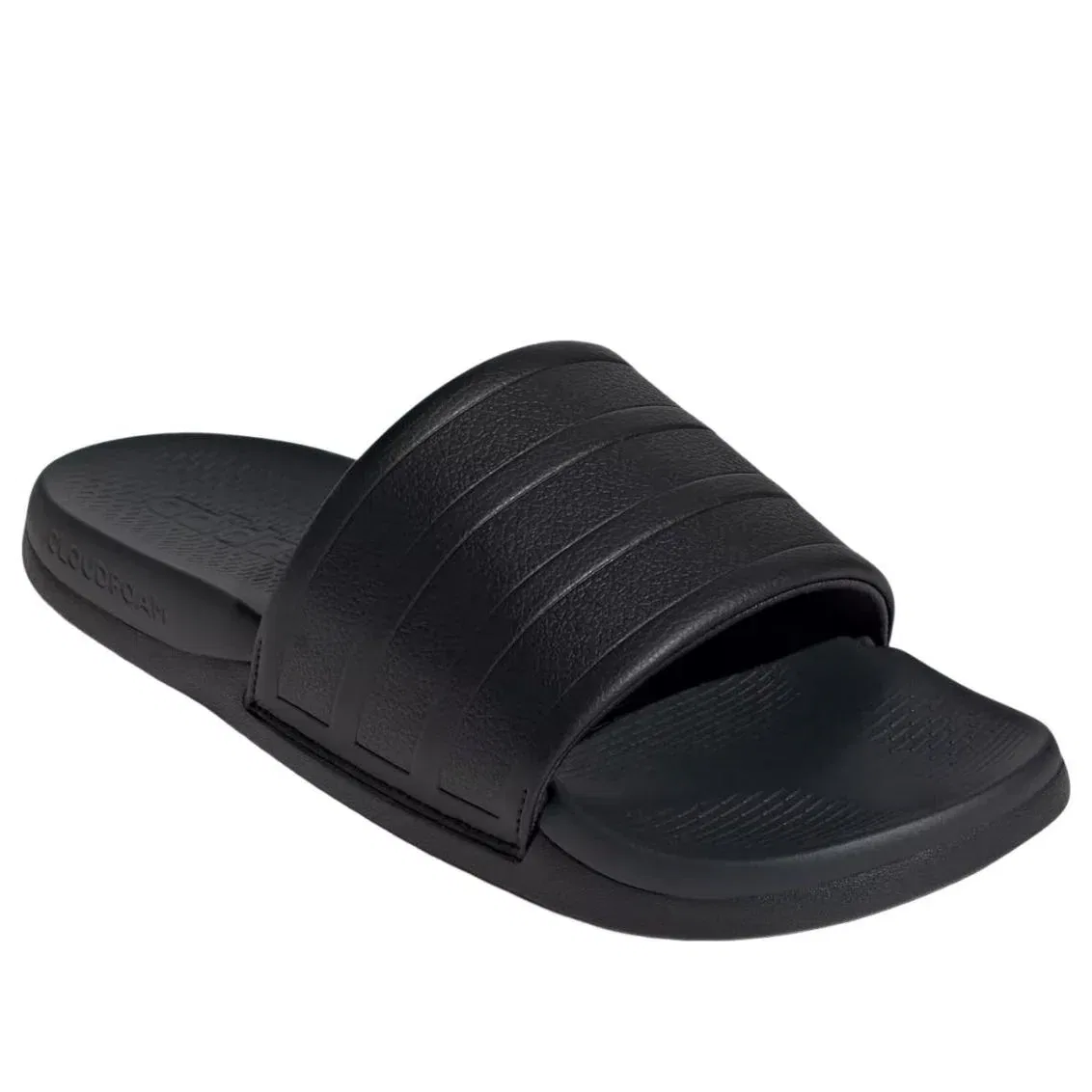 Шлепанцы Adidas Adilette Comfort 2.0 'Black' HQ2467, черный — фото 4
