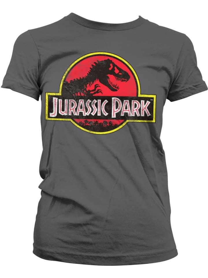 

Футболка Jurassic Park, серый