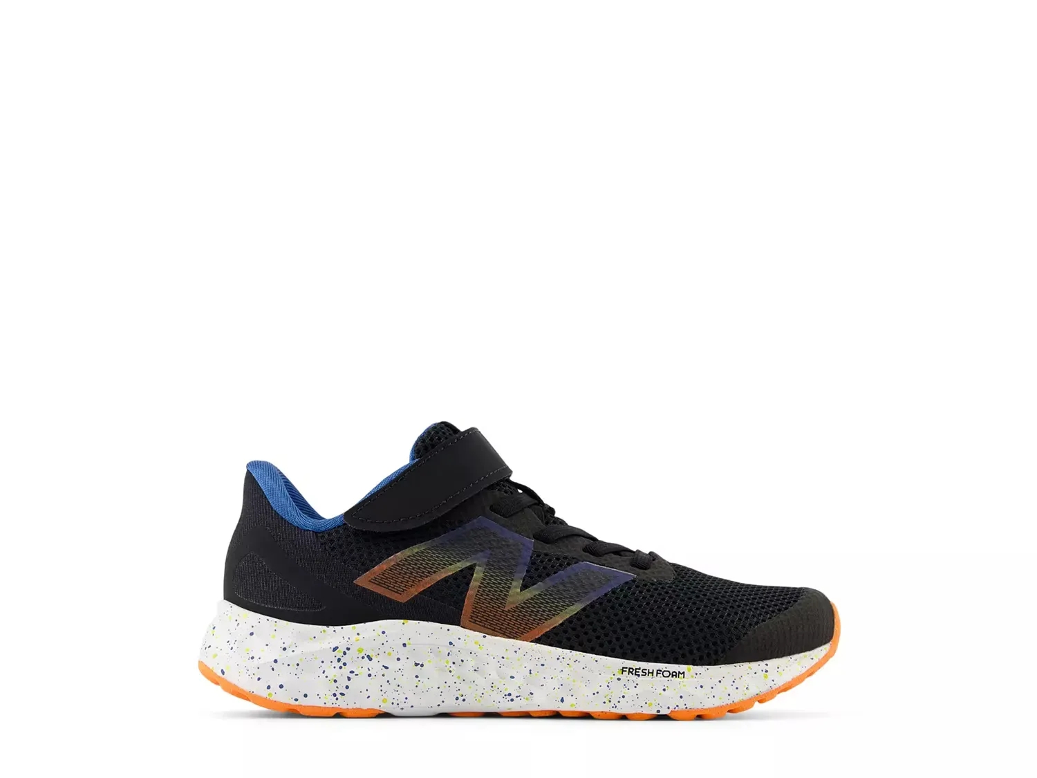 Кроссовки Fresh Foam Arishi v4 - детские New Balance, Black/Blue — фото 3