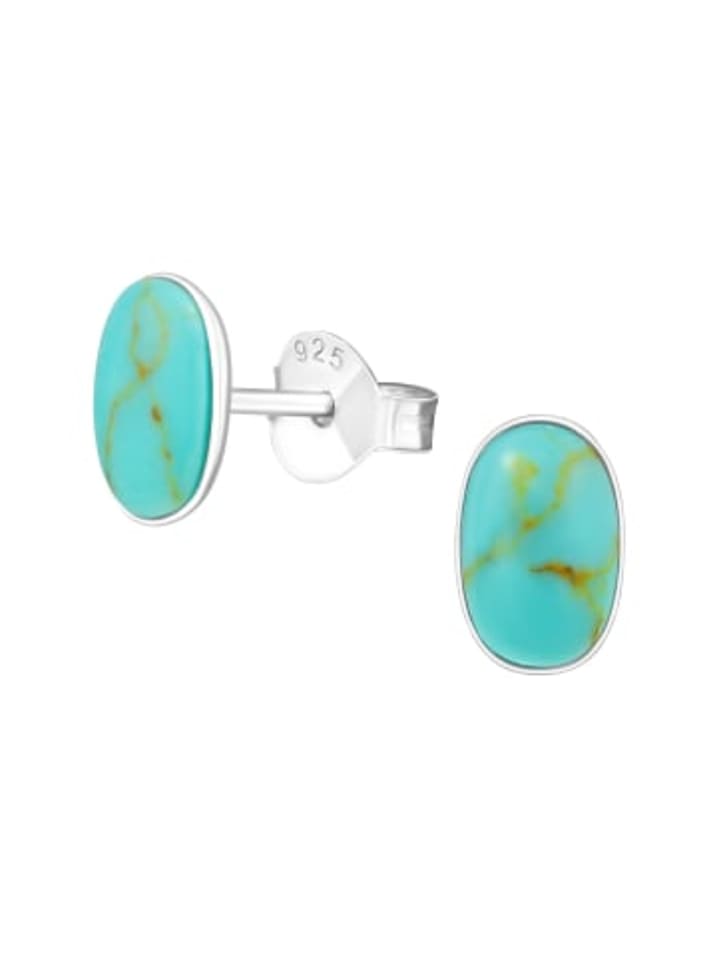 

Alexander York Серьги-гвоздики в виде овальных жемчужин из серебра 925 пробы, комплект из 2 штук