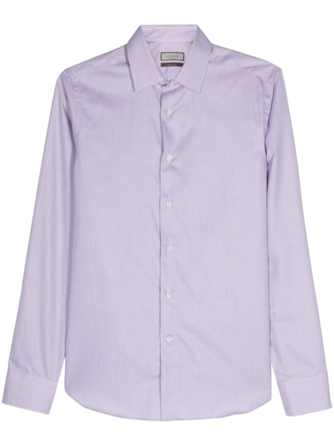 

Canali рубашка с геометричным узором, розовый