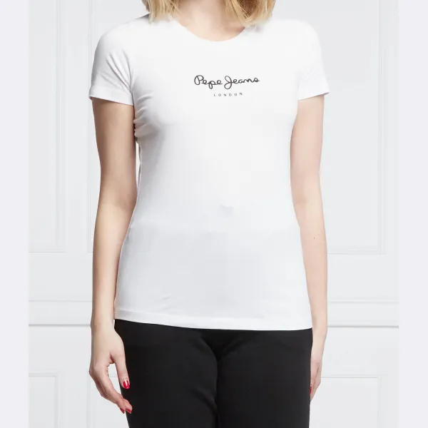 

Облегающая футболка Pepe Jeans London, белый