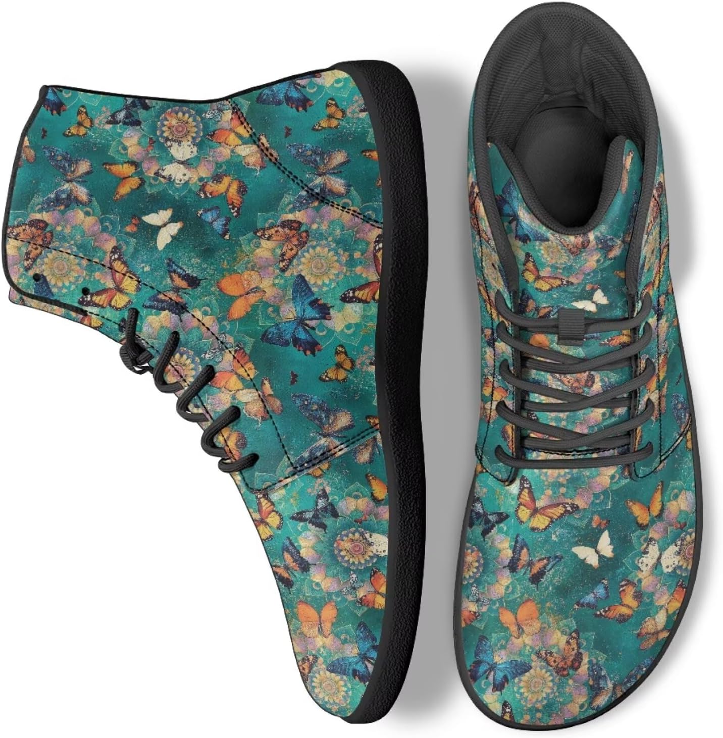 

Кроссовки для ходьбы для женщин и мужчин, противоскользящие, для бега, высокие теннисные спортивные обувь Ecaestolph, синий