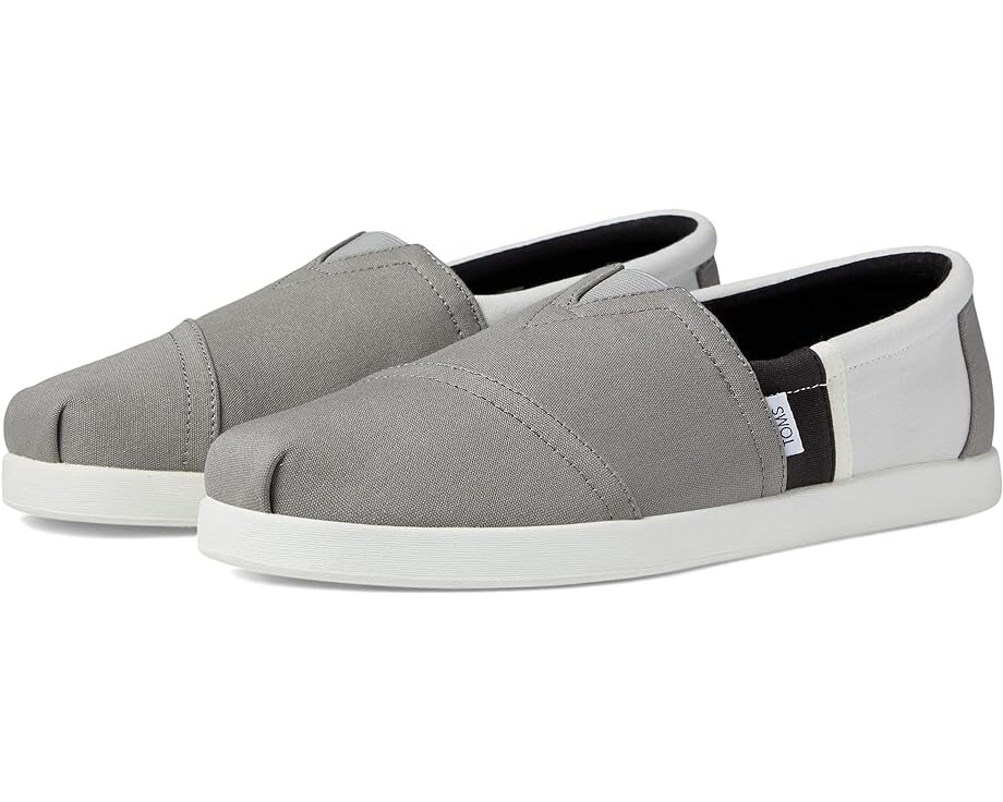 

Лоферы TOMS Alpargata Forward Espadrille, цвет Cement Color-Block Canvas