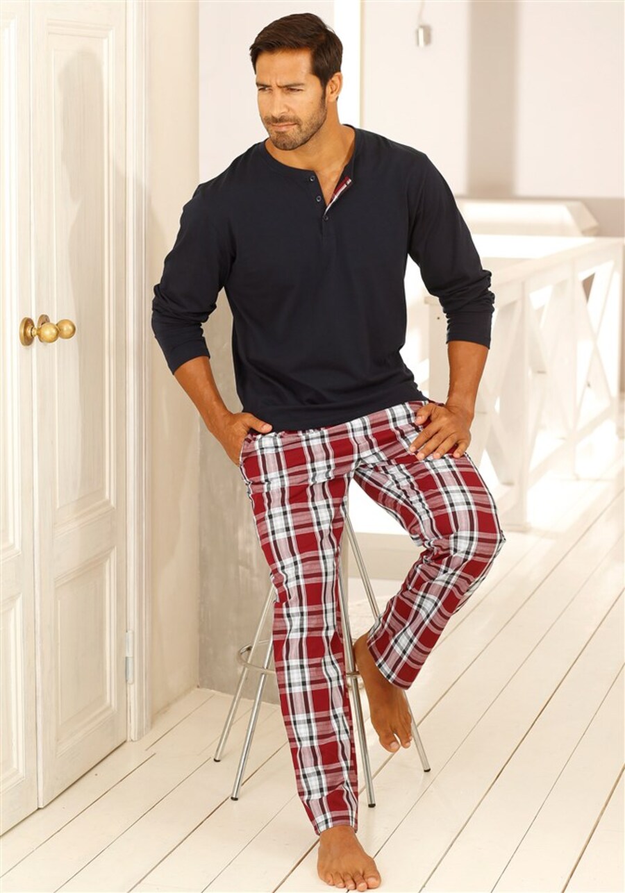 

Длинная пижама HIS JEANS Long Pajamas, разноцветный