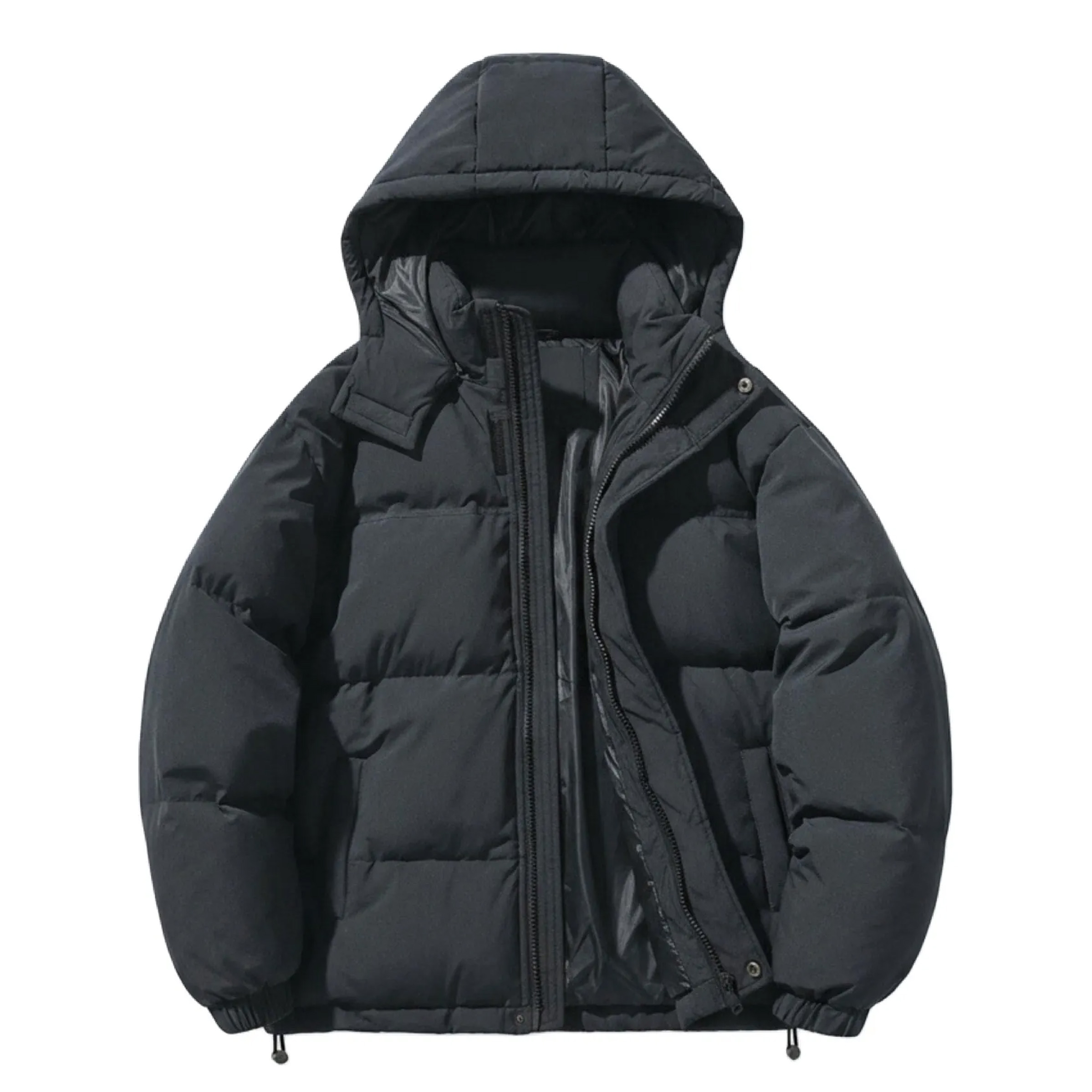 

Пуховик Unisex Hooded Thickened ZIAREL, темно-серый