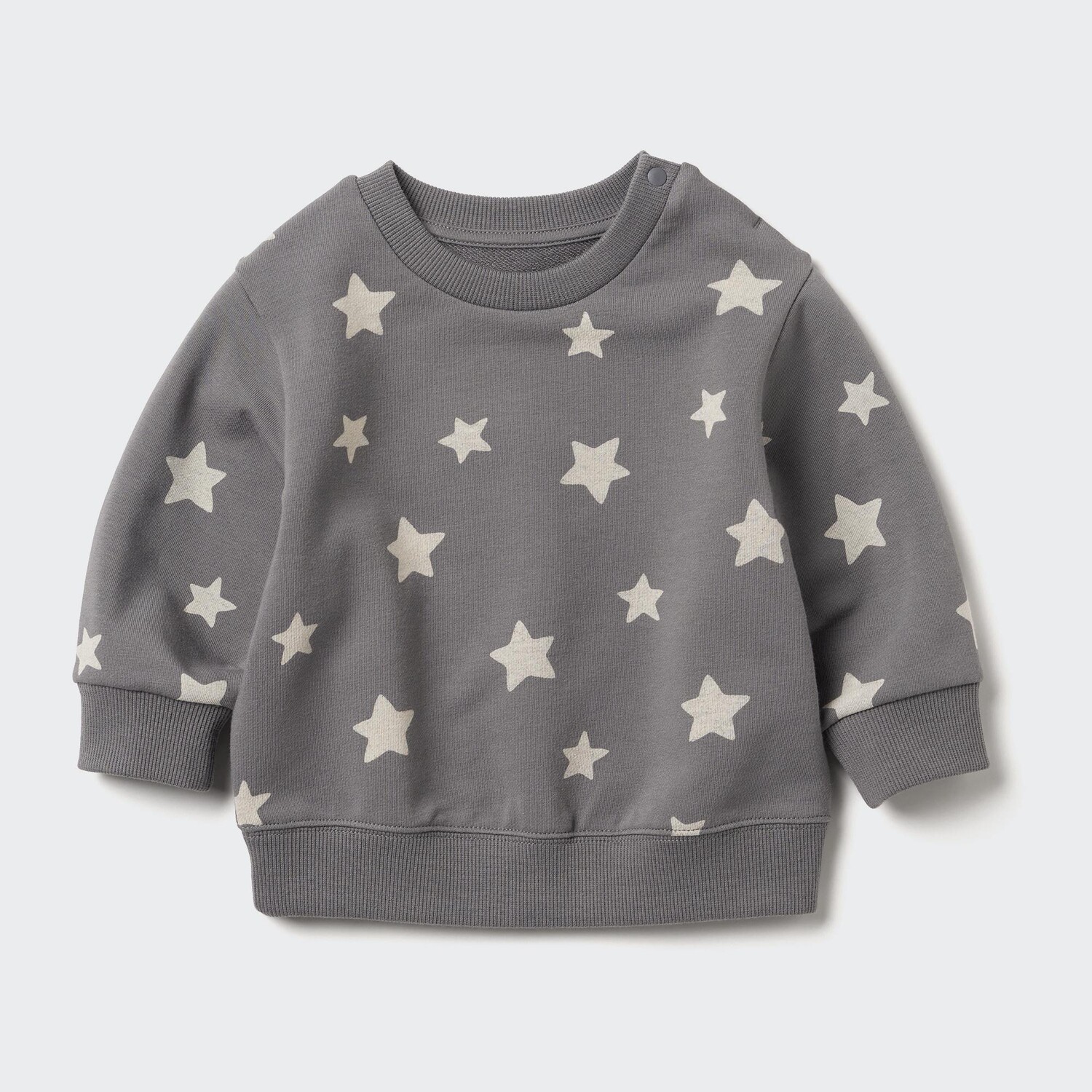 

Толстовка с принтом UNIQLO, серый