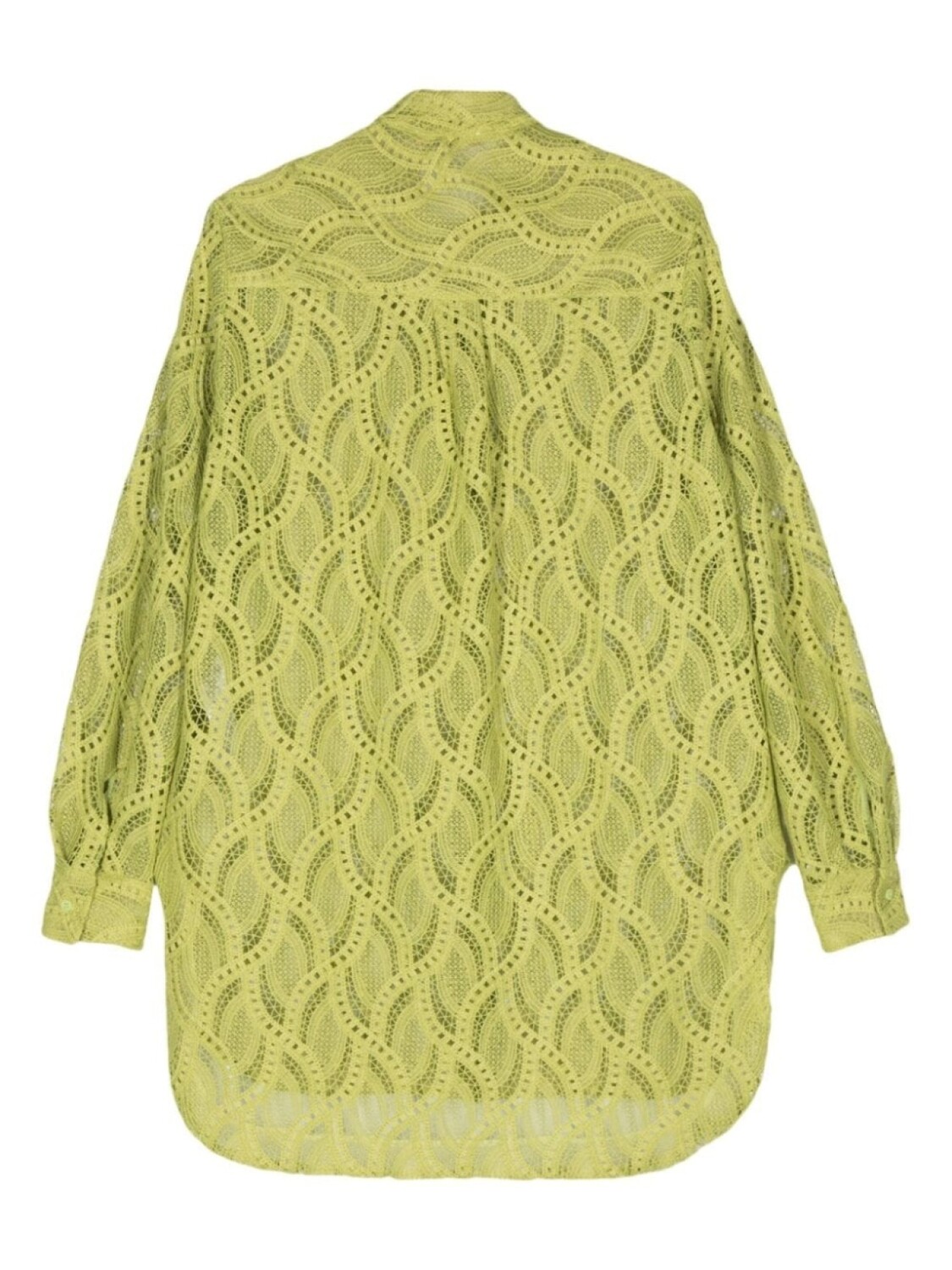 

Ermanno Scervino кружевная рубашка, зеленый