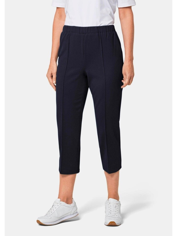 

Тканевые брюки GOLDNER, темно-синий