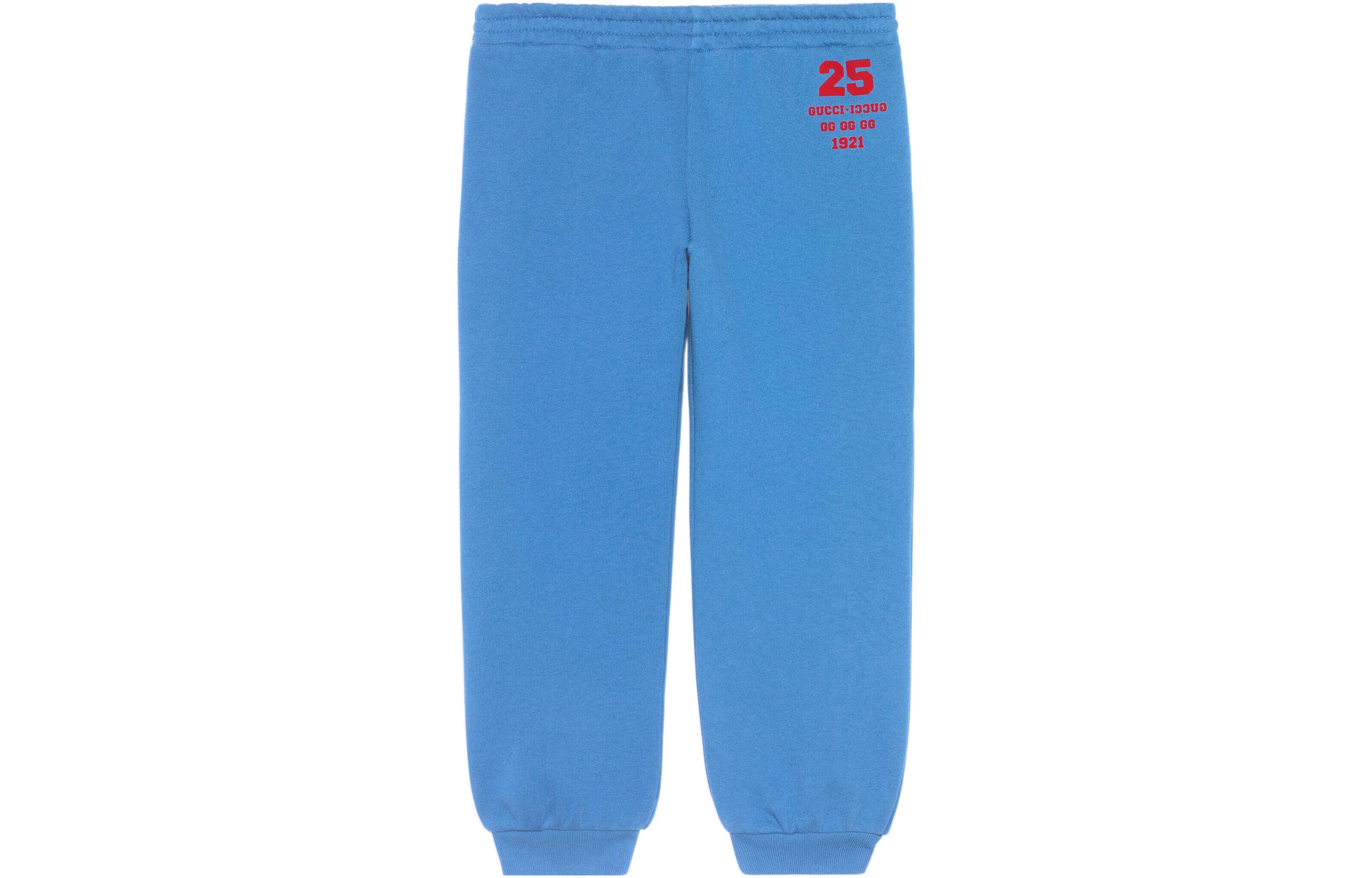 

GUCCI Детские вязаные спортивные штаны 1921 Blue