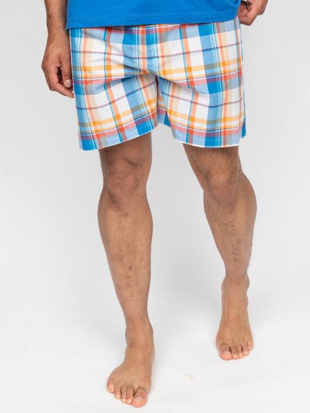 

Пижамные шорты в клетку Cyberjammies, синий