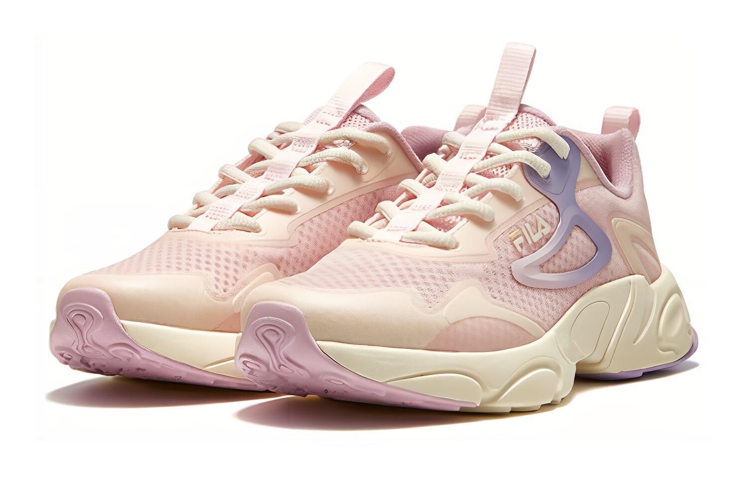 Кроссовки для бега для детей. Начальная школа Fila Kids, розовый/белый — фото 3