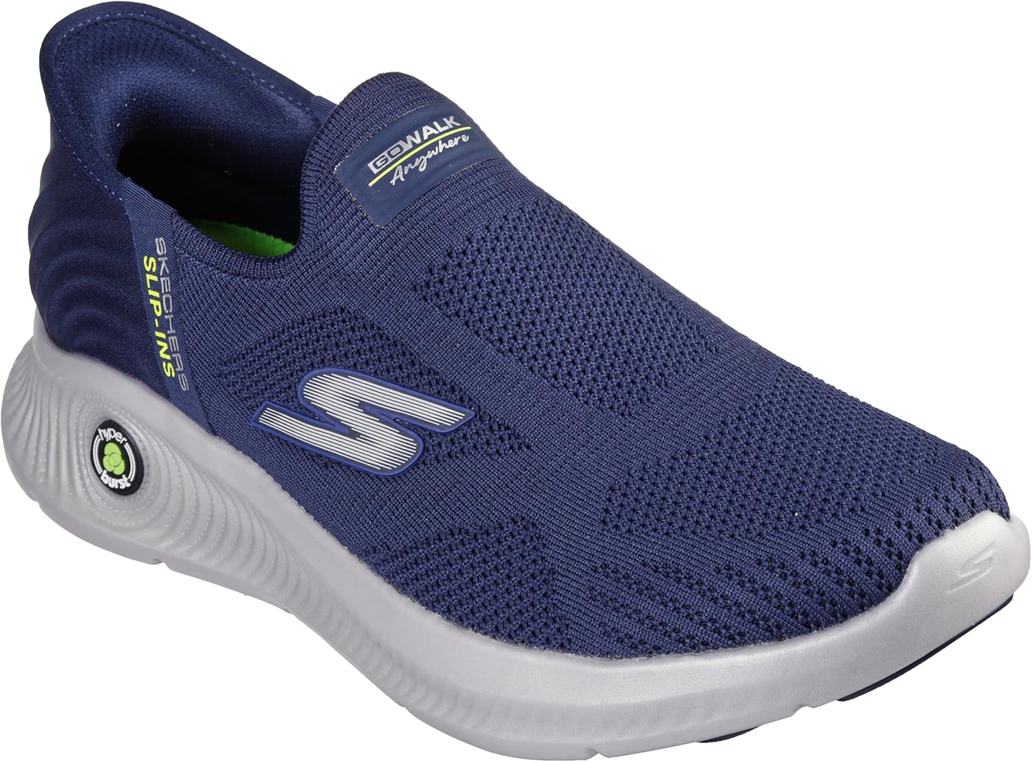 

Мужские безшнурковые кроссовки Skechers Go Walk Anywhere - The Tourist, темно-синий