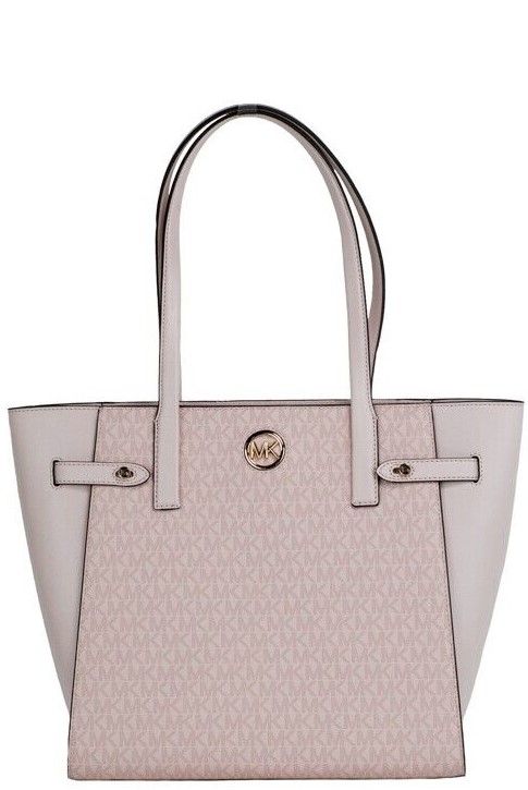 

Сумка-тоут Carmen Large Powder Blush Leather North South Michael Kors