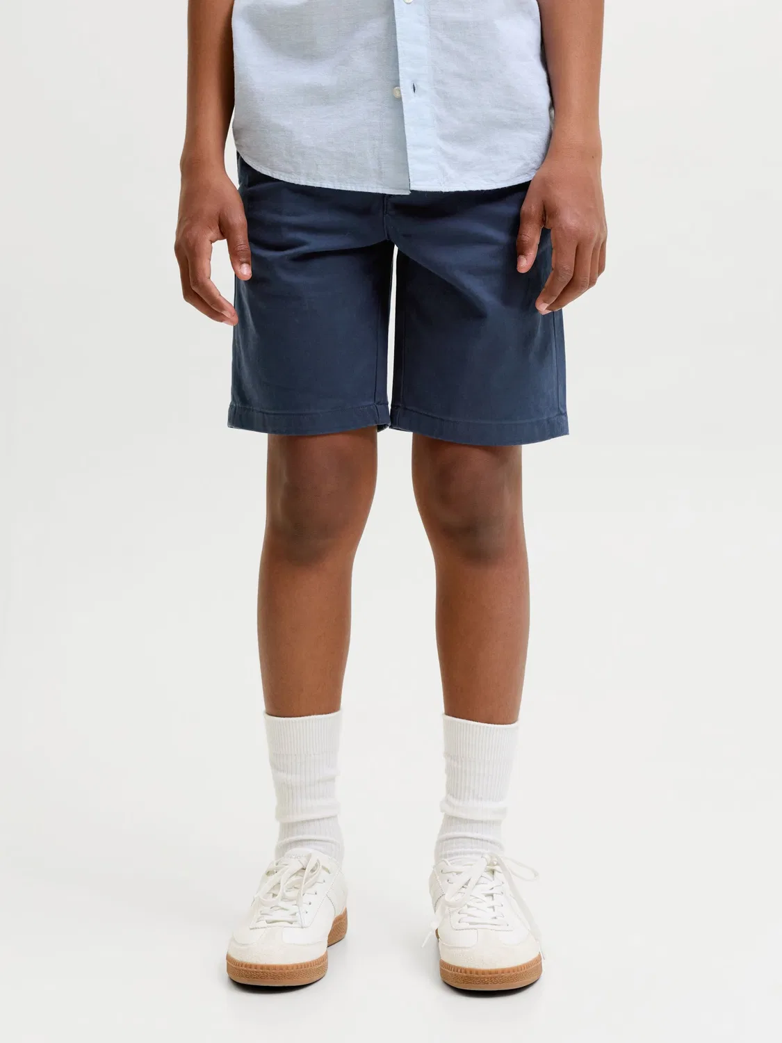 Зауженные брюки Jack Jones Junior, синий — фото 3