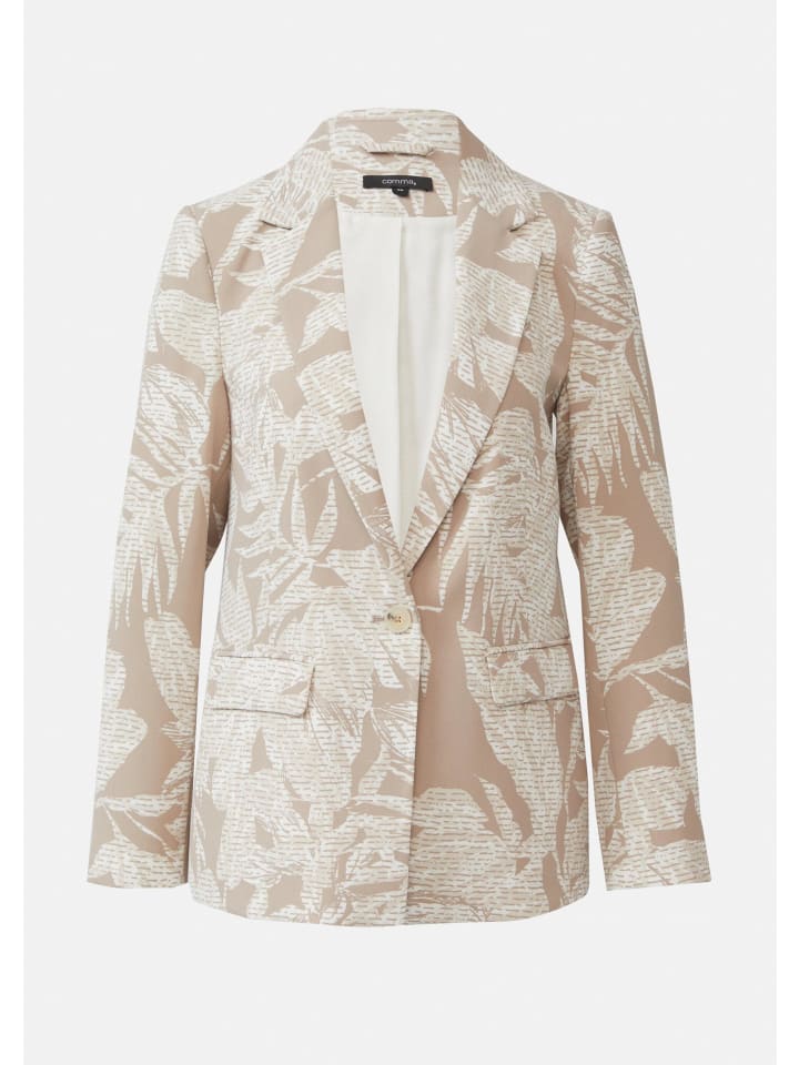 

Comma Домашний пиджак, цвет 80A5_светло-бежевый
