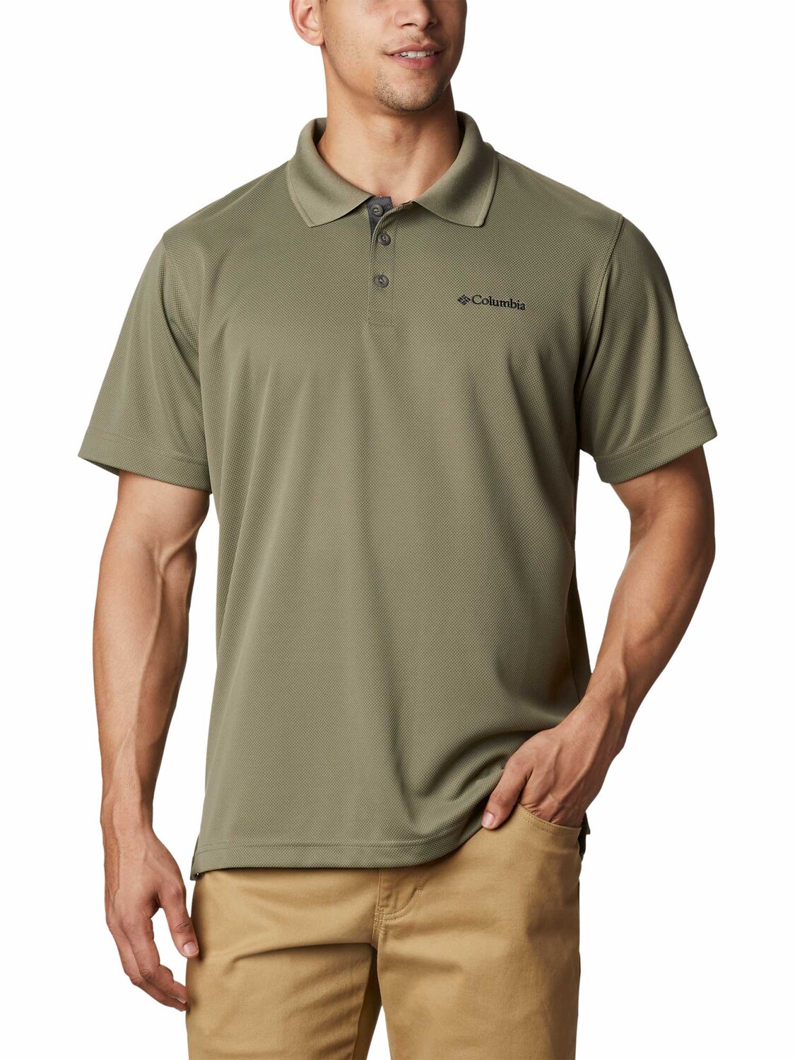 

Футболка Columbia Utilizer Polo, зеленый