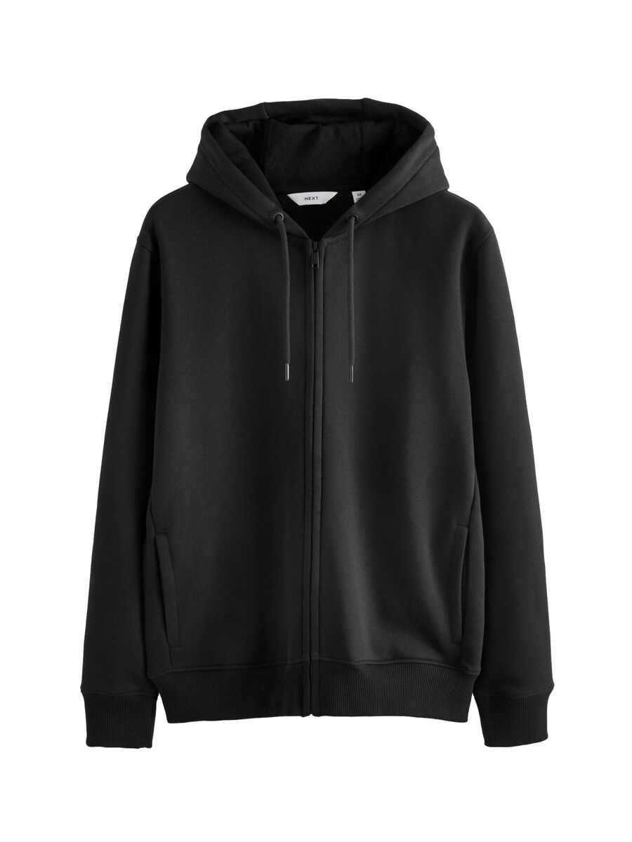 

Толстовка с капюшоном на молнии Next Zip-Up Hoodie, черный