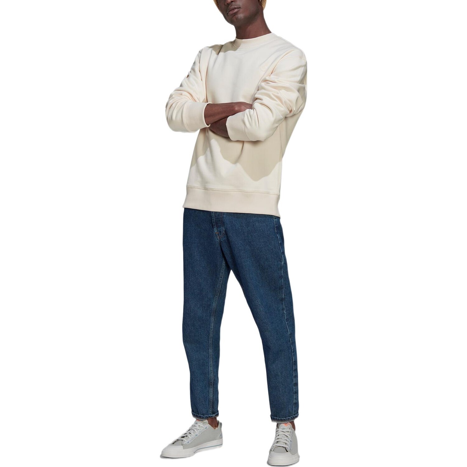 Толстовка Adi Color для мужчин, белая Adidas Originals, белый — фото 2