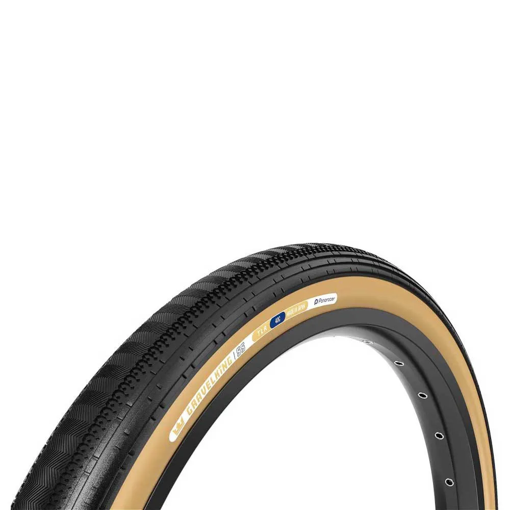 

Гравийная шина Panaracer Gravelking Semislick Tubeless 650B x 38, золотой