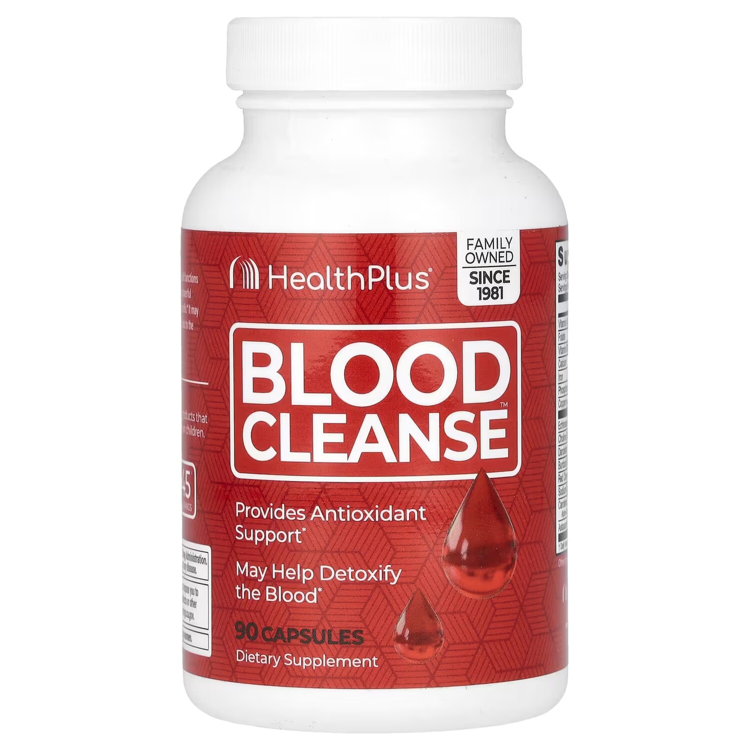 

Очищение крови 90 капсул Health Plus Inc.