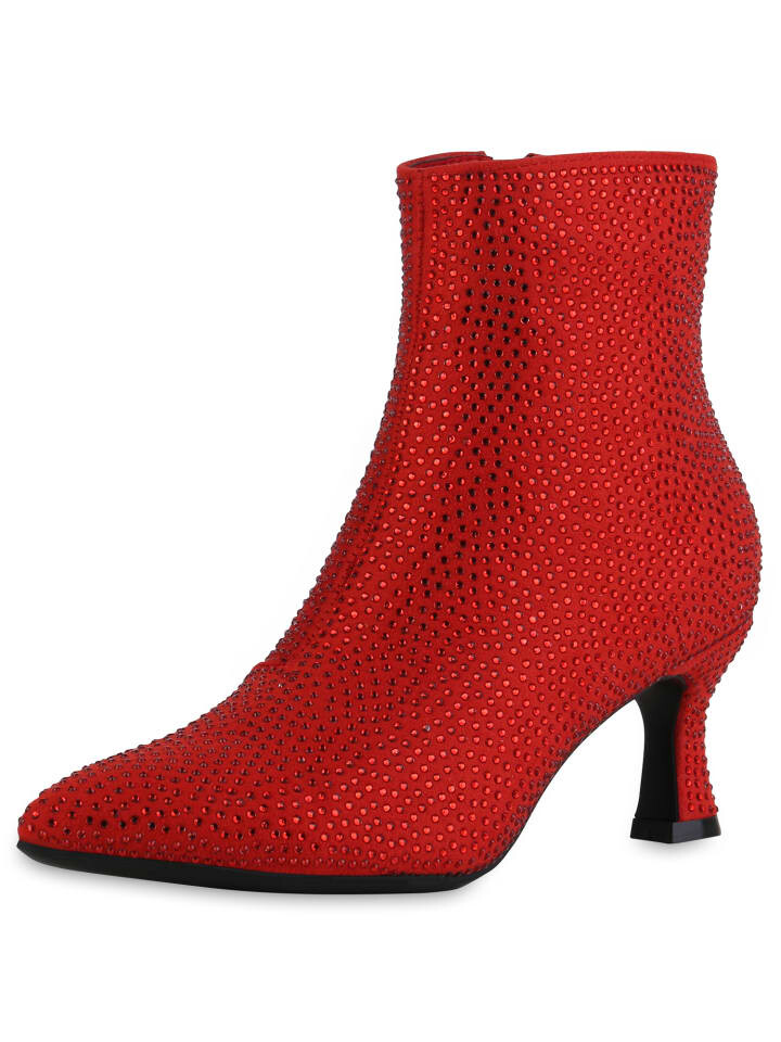 Ботильоны VAN HILL, цвет rot velours