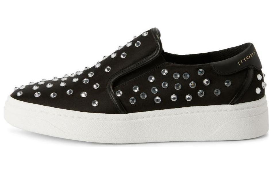 Женские слипоны GZ94 Giuseppe Zanotti, черные