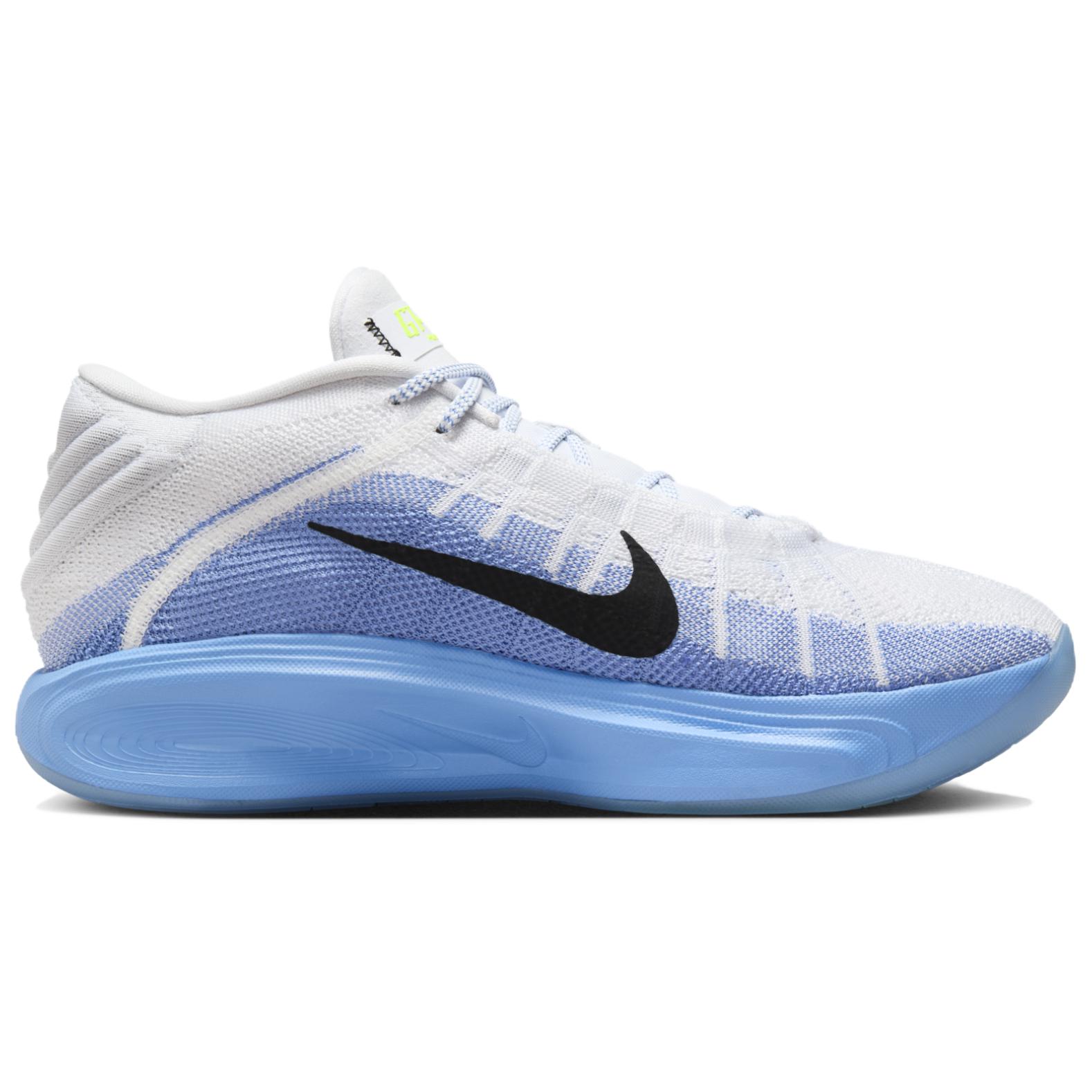 Nike Air Zoom GT Hustle 3 EP 'White Royal Pulse' в цвете University Red/Белый/Glacier Blue/Obsidian — фото 3
