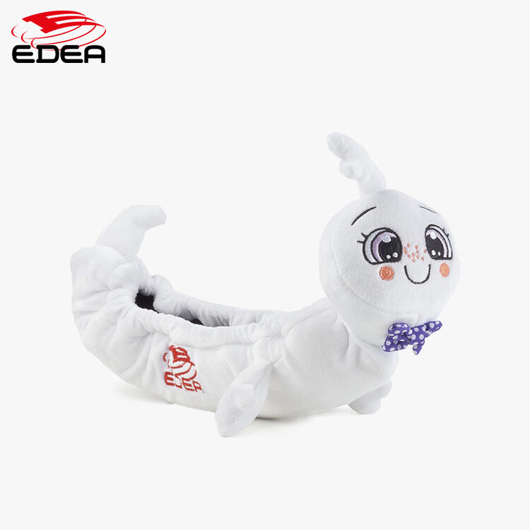 

EDEA Официальные плюшевые впитывающие чехлы для лезвий коньков, мультяшные чехлы, полотенце, подходят для размеров до 39, универсальная посадка, Xiaobai Scary