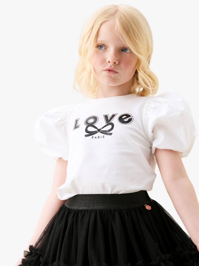 

Детская футболка Heidi Love Paris Angel & Rocket, White