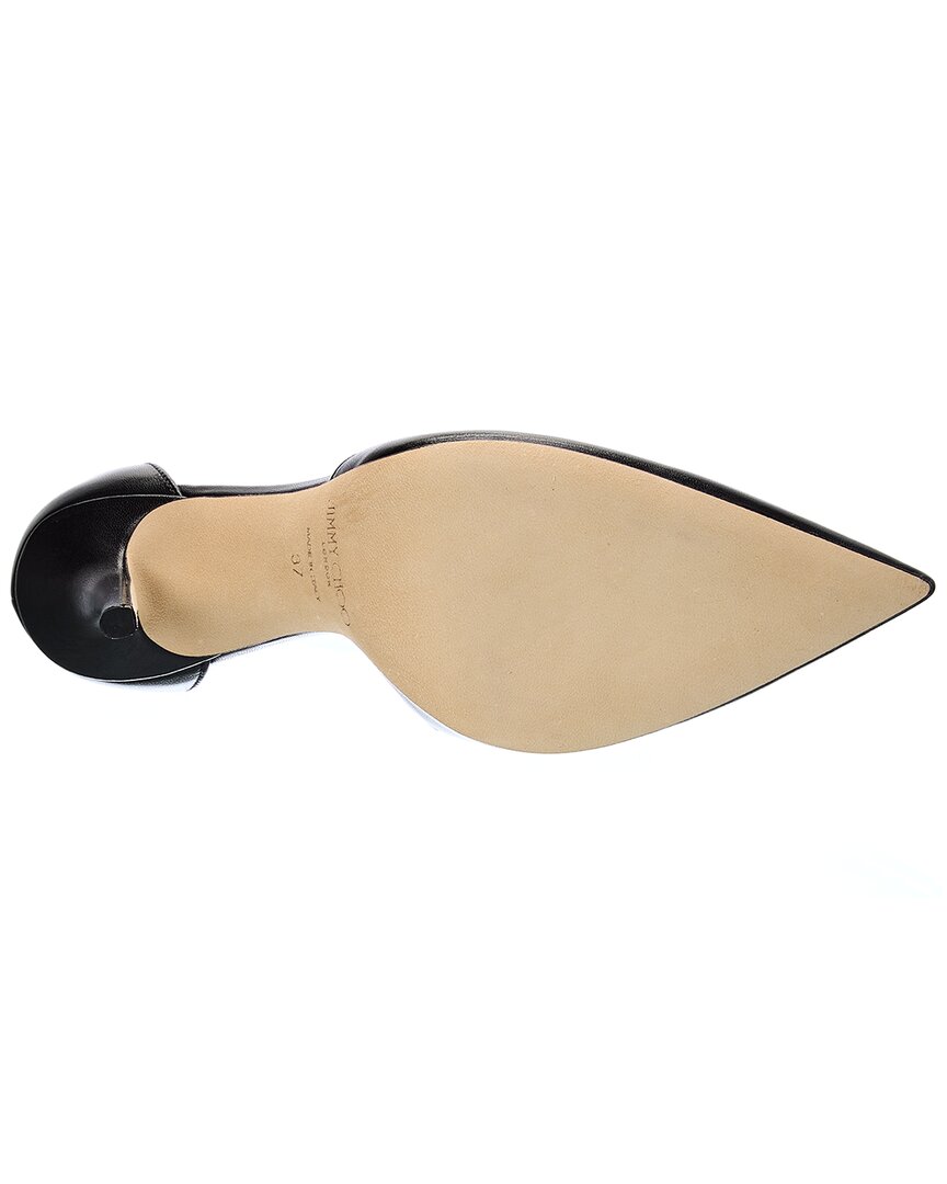 Туфли-лодочки Jimmy Choo Eris 100 из кожи, черный — фото 4