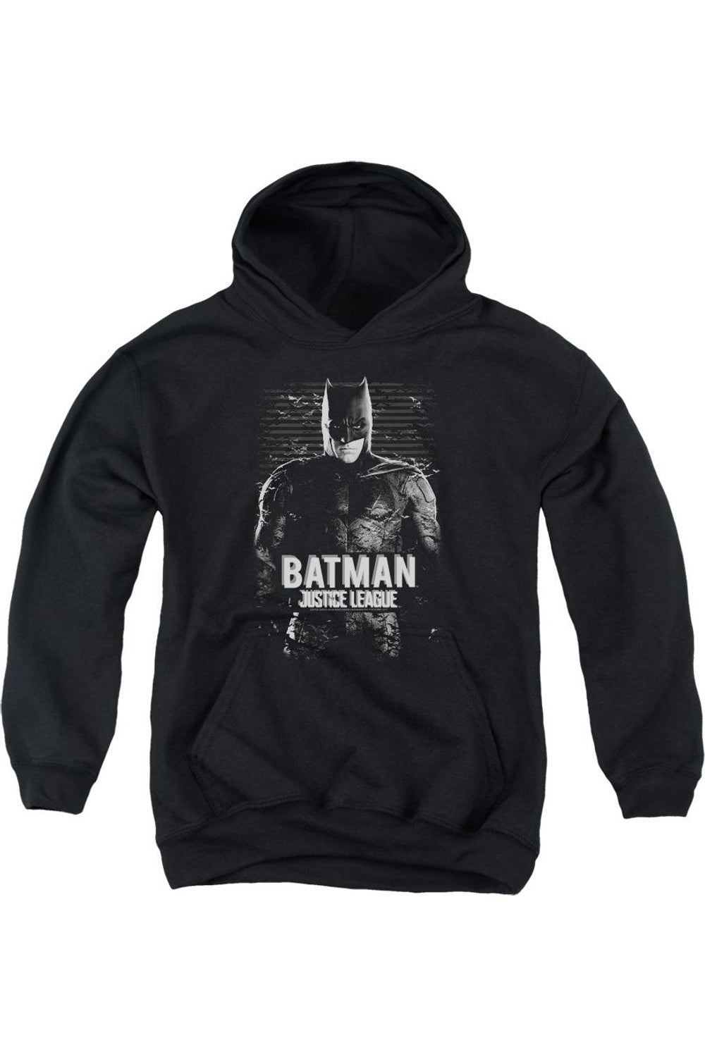 

Толстовка с капюшоном Batman из фильма "Лига справедливости" для подростков Gildan, черный