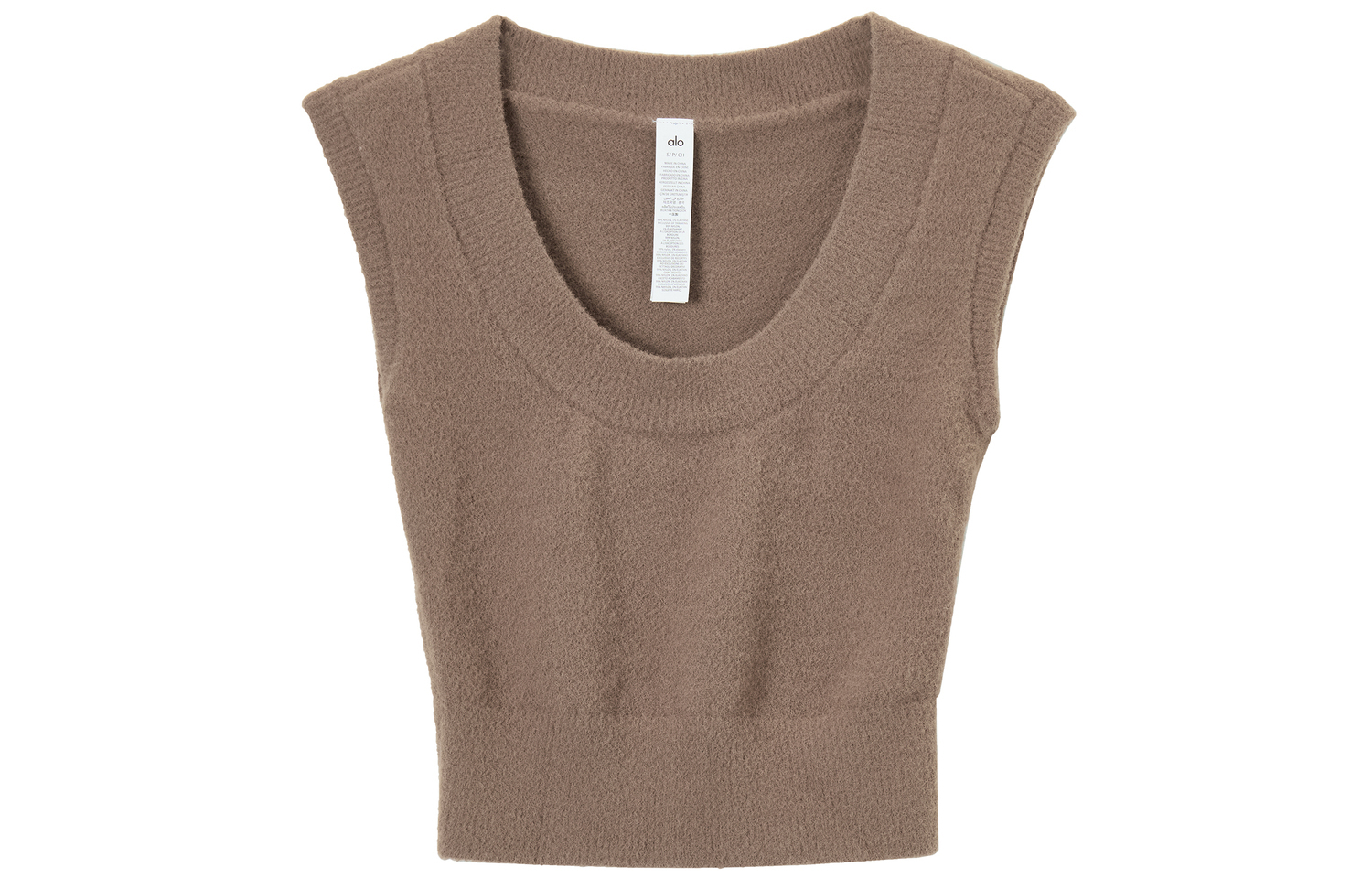 

Женский топ Alo Yoga, Mushroom/Mashroom