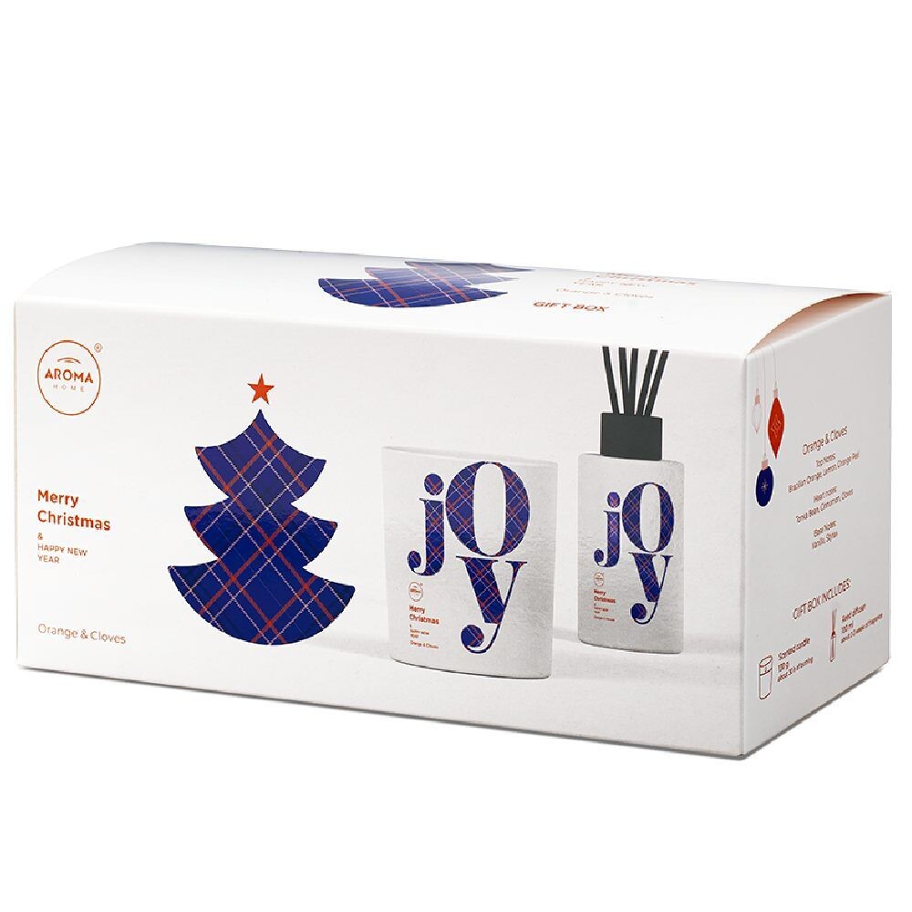 

Подарочный набор Aroma Home Christmas Joy Box Orange & Cloves, 1 шт