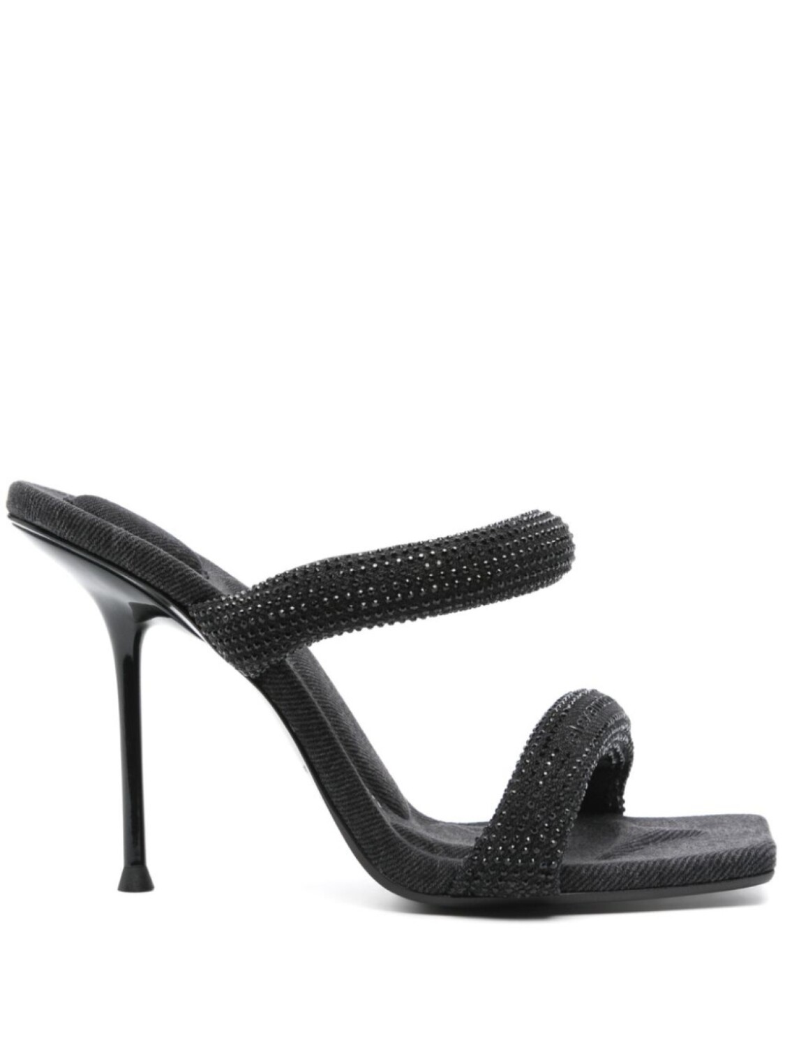 Босоножки Julie Tubular 105 Alexander Wang, черный