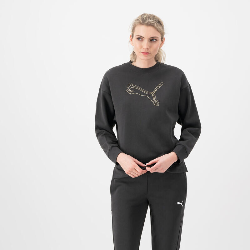 

Толстовка Puma женская - черная
