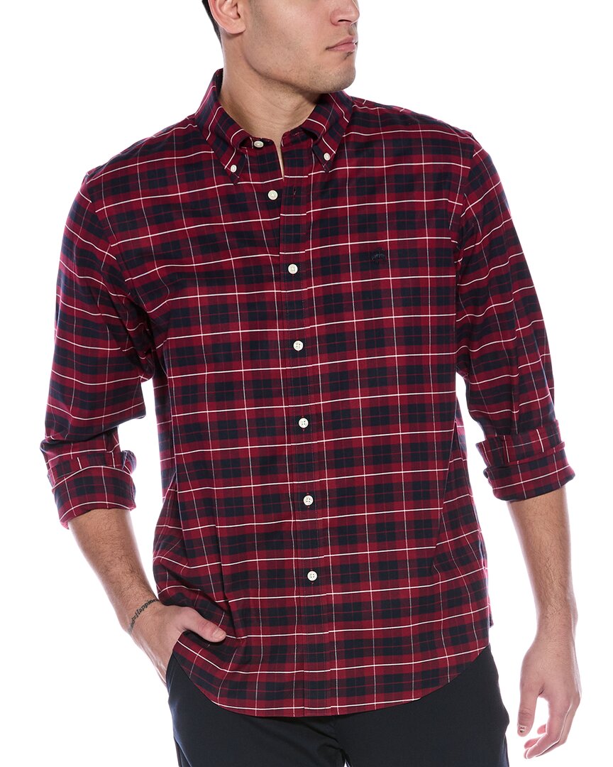 

Рубашка Brooks Brothers Regular Fit Oxford, красный