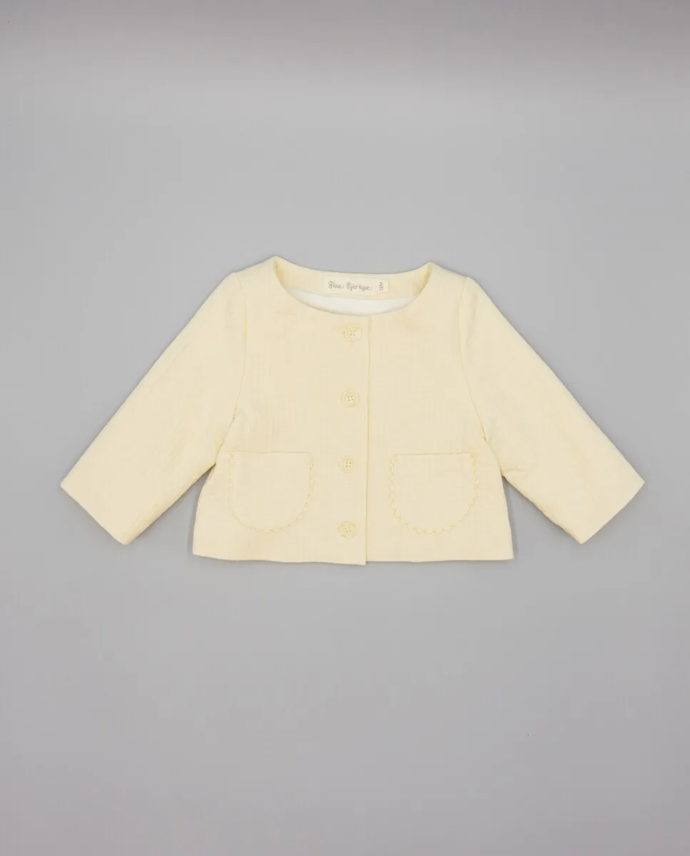 

Детская куртка с карманами Fina Ejerique, бежевый