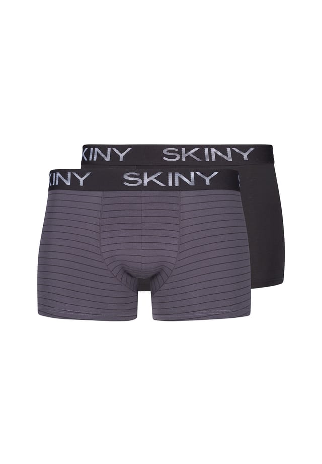 

Ретро шорты/брюки 2 шт. в упаковке из хлопка Skiny, серый