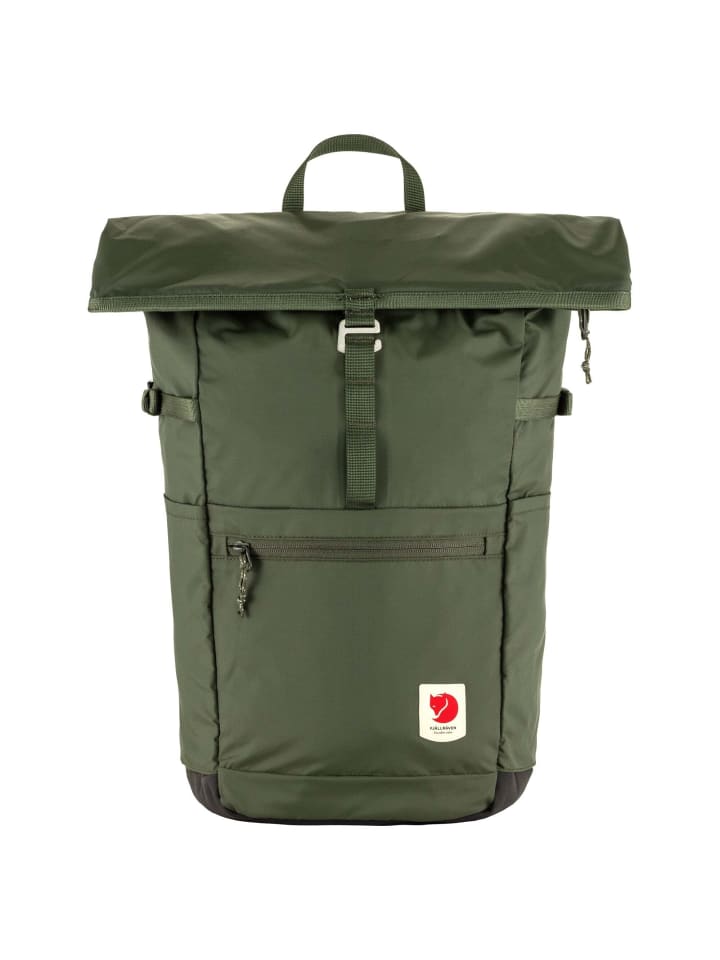 

Fjällräven Рюкзак High Coast Foldsack 24 - 15 дюймов (45 см), цвет "ежевика", горно-зеленый