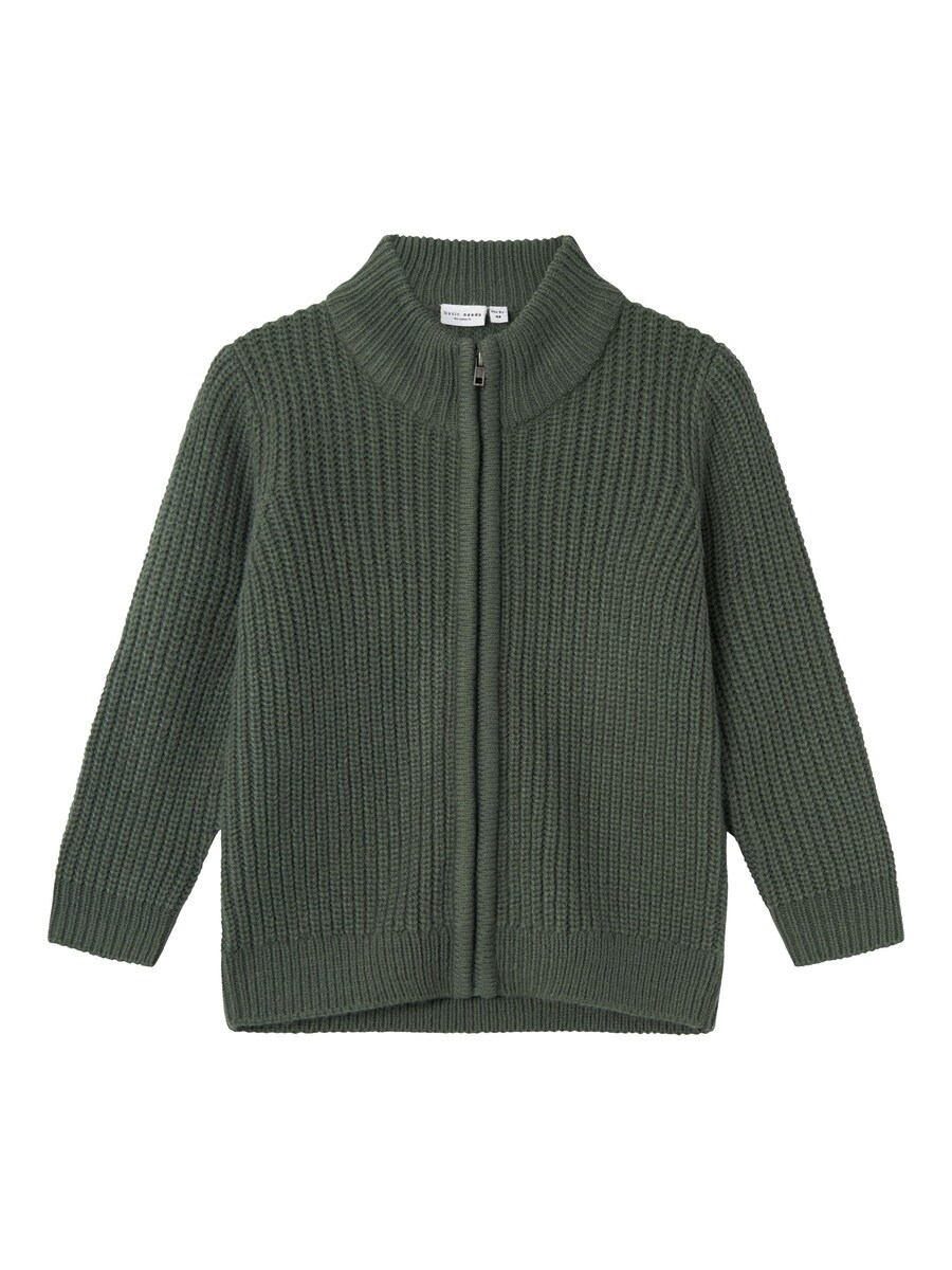 

Вязаный кардиган NAME IT Knit Cardigan, темно-зеленый