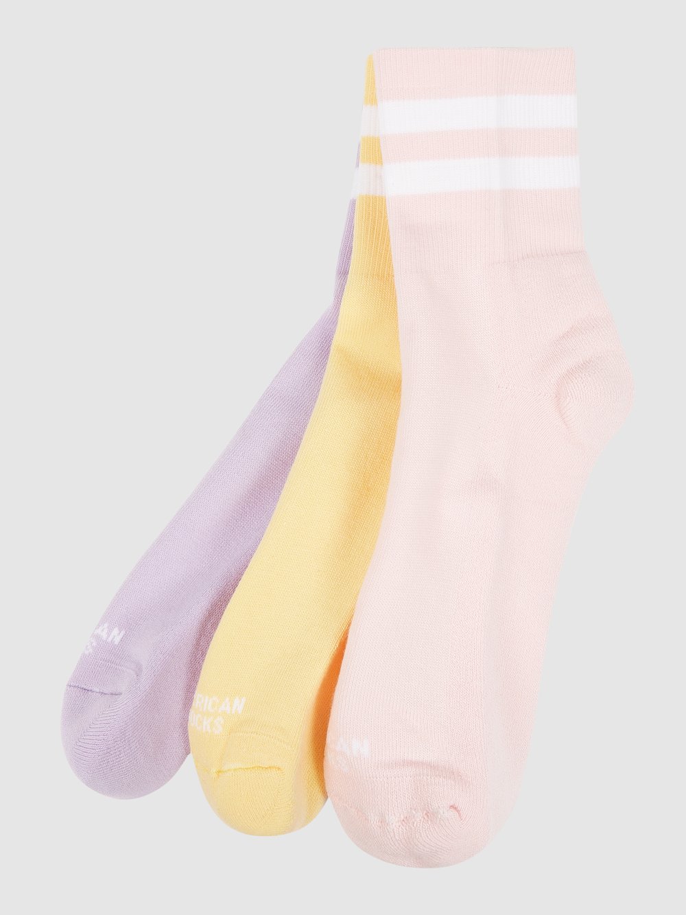 

Носки с добавлением эластичных волокон в упаковке по 3 шт American Socks, сиреневый
