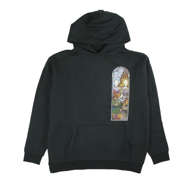 

Худи Who Decides War Stained Glass Hoodie Black, черный