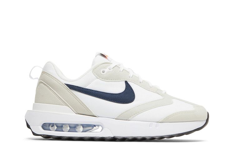 Кроссовки Nike Wmns Air Max Dawn 'Light Bone Midnight Navy', белый — фото 2