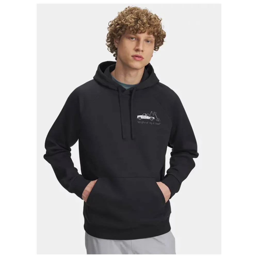 

Худи Under Armour Rival Fleece HBR Logo, черный