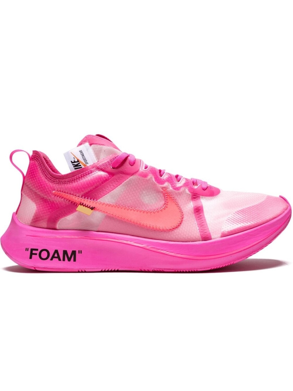 

Кроссовки 'Zoom Fly' Nike x Off-White Nike X Off-White, розовый