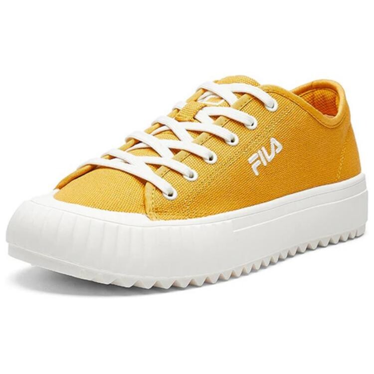 Мужские классические кроссовки для скейтбординга Kicks Low-желтые Fila — фото 3